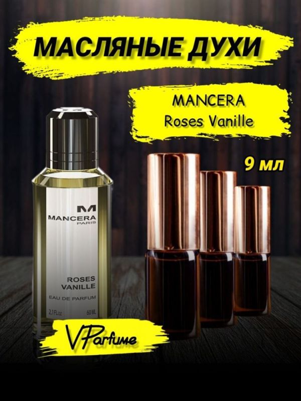 Mancera Roses Vanille Mancera oil perfume (9 ml)